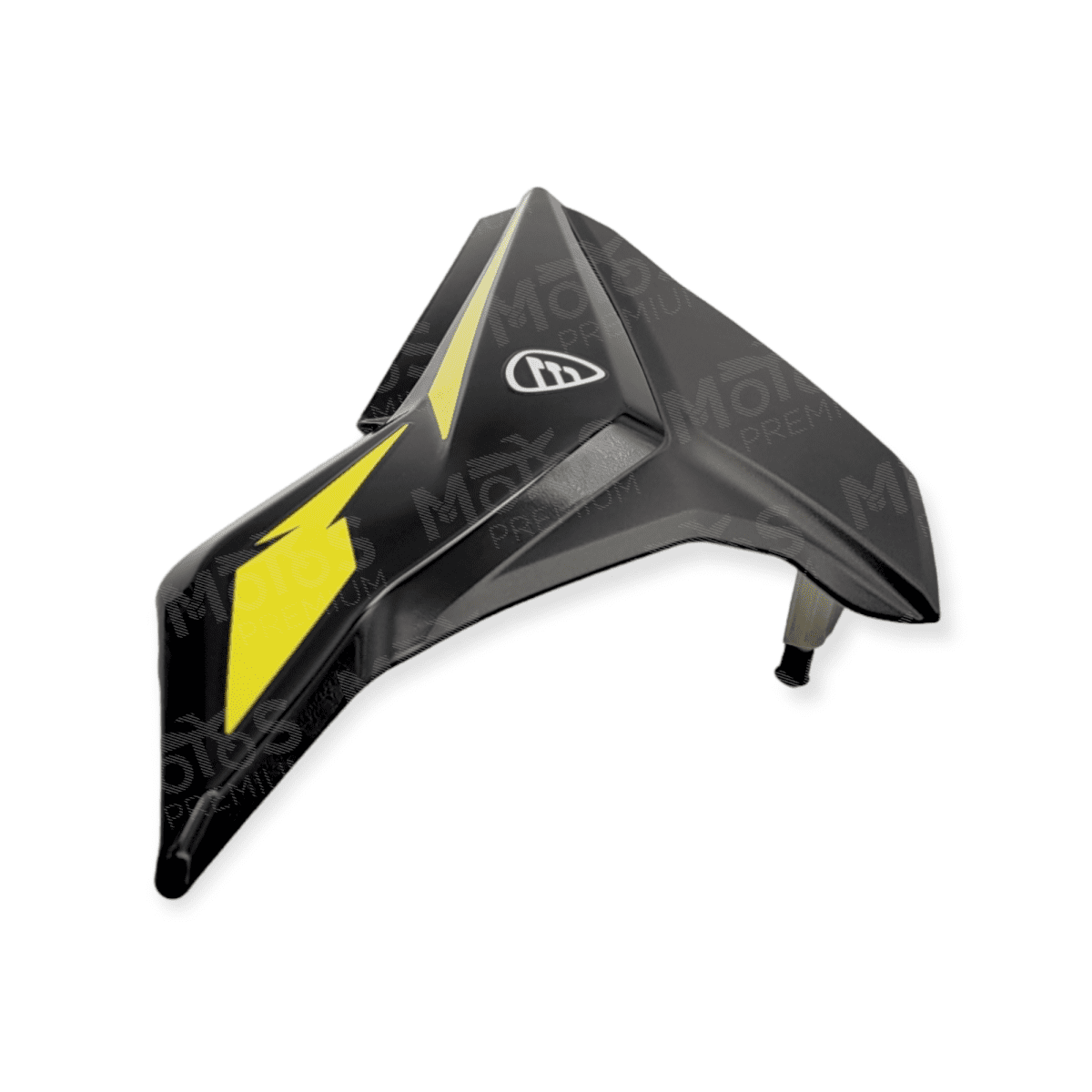 Cubierta Lateral Izquierda Negro Amarillo Italika Ft150 Ts Motos Premium