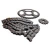 Kit De Sprock Engrane Y Cadena Ct 100 Bajaj Original - Imagen 3