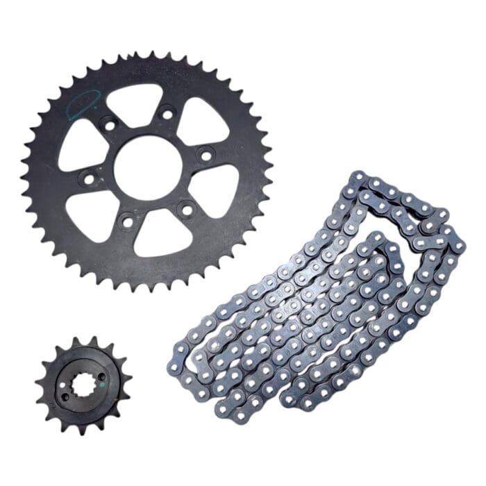 Kit De Sprock Engrane Y Cadena Dominar 400 Dominar 400 Ug - Imagen 2