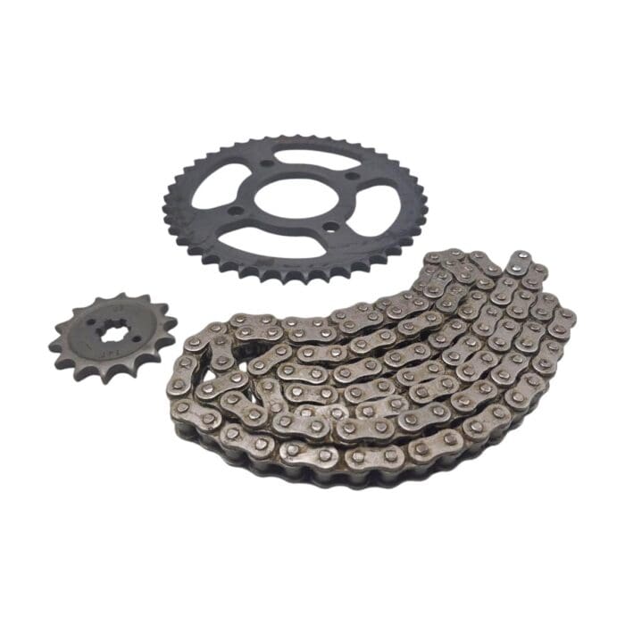 Kit De Sprock Engrane Y Cadena Bajaj Discover 125 M 150 Disc - Imagen 4