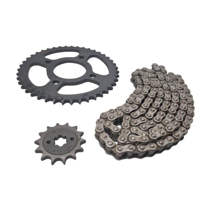 Kit De Sprock Engrane Y Cadena Bajaj Discover 125 M 150 Disc - Imagen 3