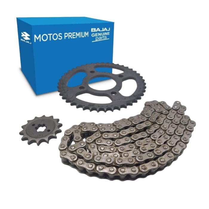 Kit De Sprock Engrane Y Cadena Bajaj Discover 125 M 150 Disc