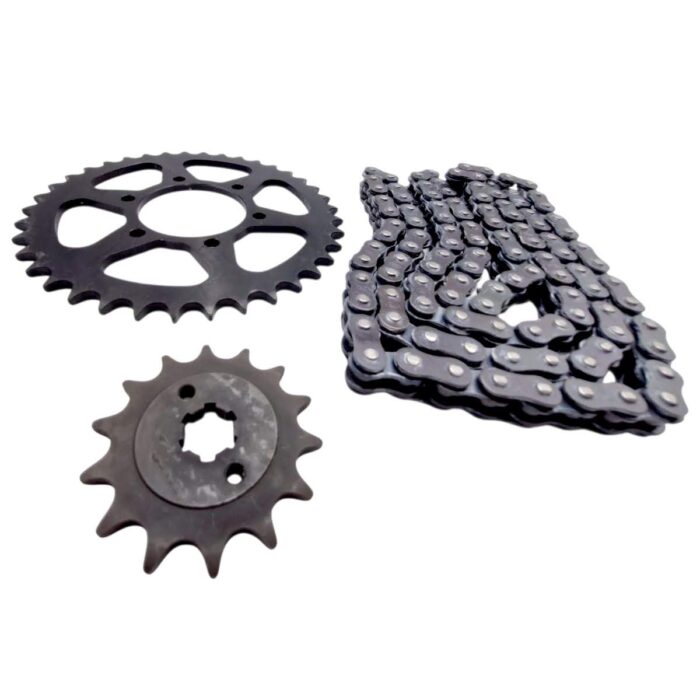 Kit De Sprock Engrane Y Cadena Avenger 150 Street Bajaj Original - Imagen 3