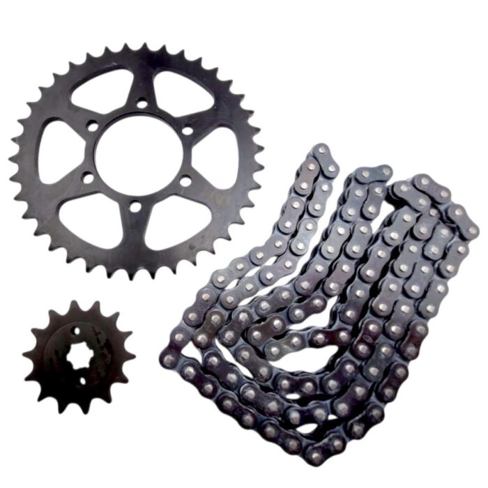 Kit De Sprock Engrane Y Cadena Avenger 150 Street Bajaj Original - Imagen 2