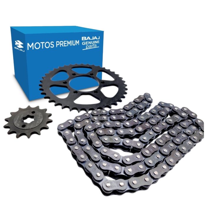 Kit De Sprock Engrane Y Cadena Avenger 150 Street Bajaj Original