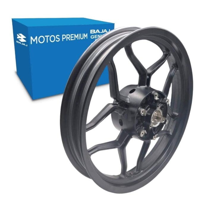 Rin Trasero Negro Bajaj Pulsar Ns 160 Twint Disc Original