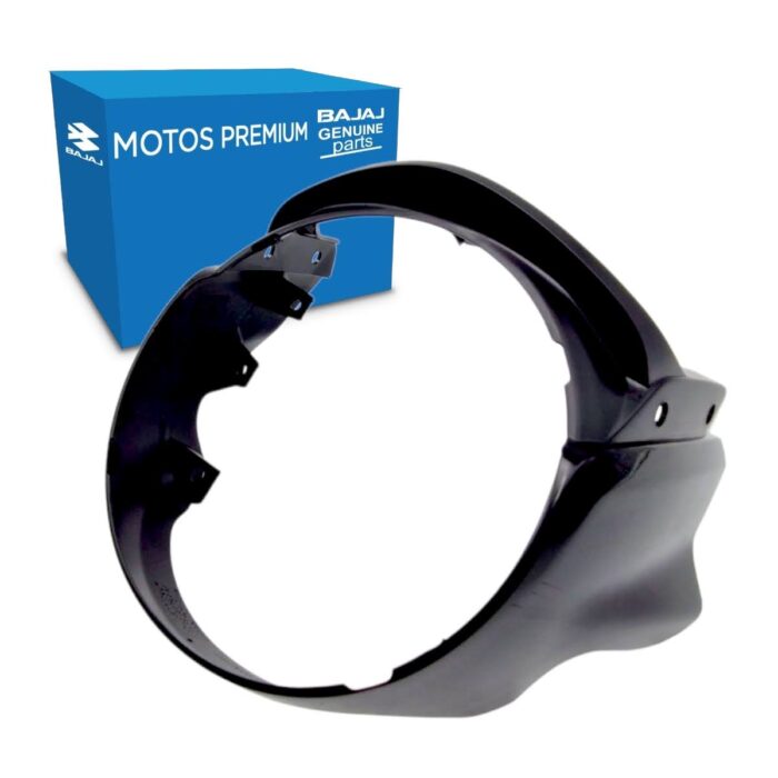 Cubierta De Faro Ebony Black Boxer 150 Bm X Bajaj Original
