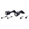 Slider Sin Burrera Dominar 400 Mach Negro Motodrive Original - Imagen 2