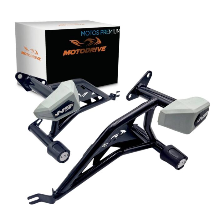 Slider Con Jaula Negro Ns 200 Motodrive Original