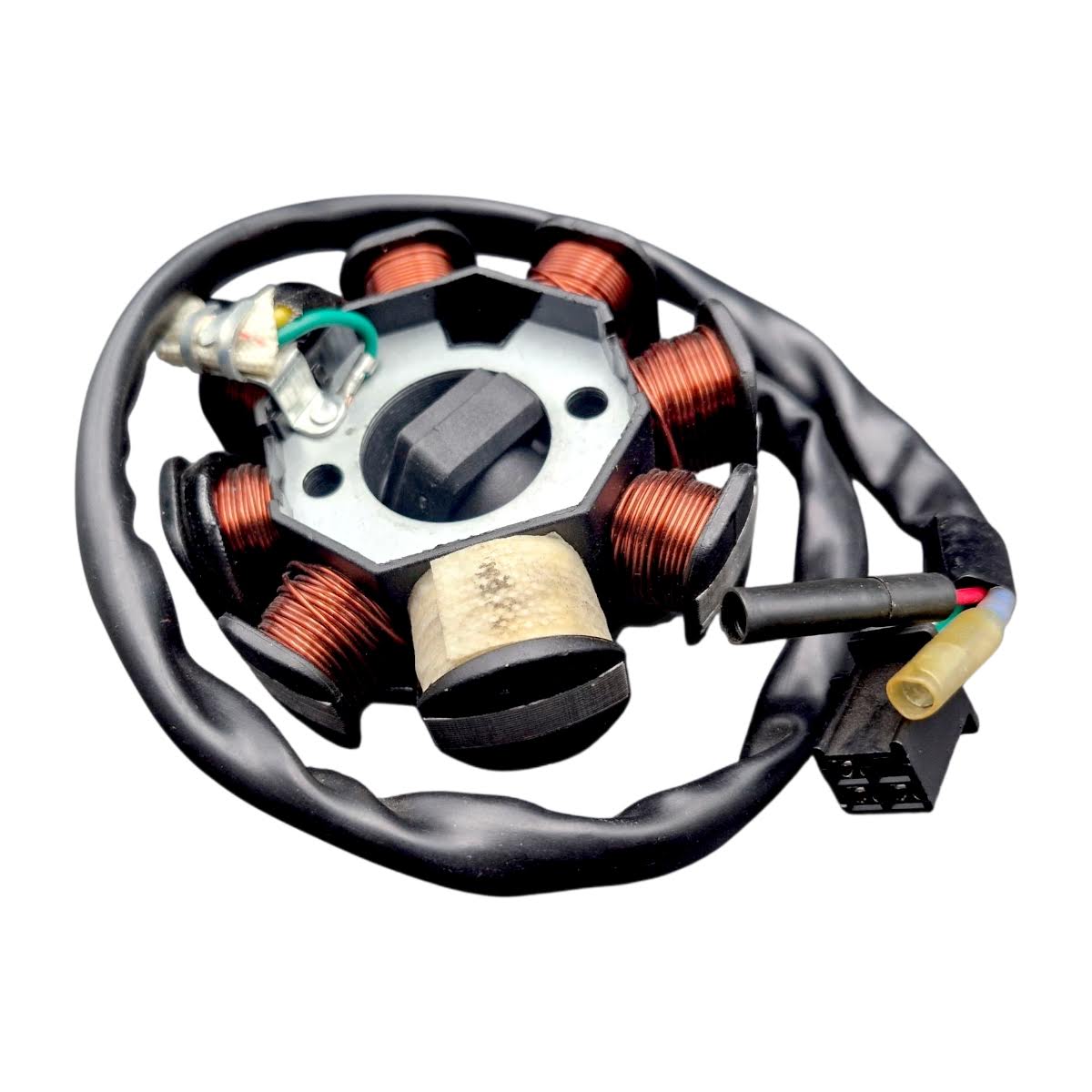 Estator 8 Bobinas Motoneta Cs125 Italika Original - Imagen 4