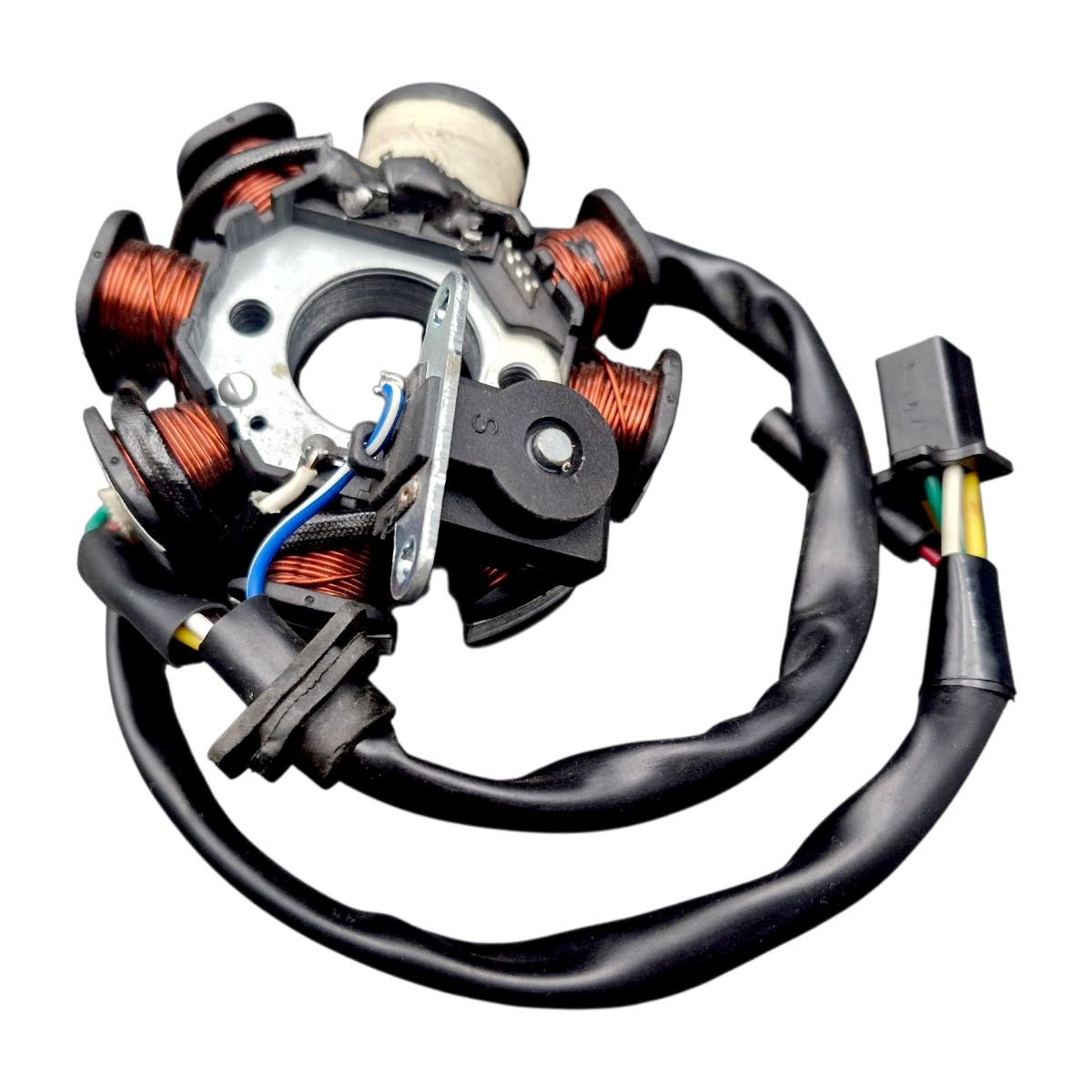 Estator 8 Bobinas Motoneta Cs125 Italika Original - Imagen 3