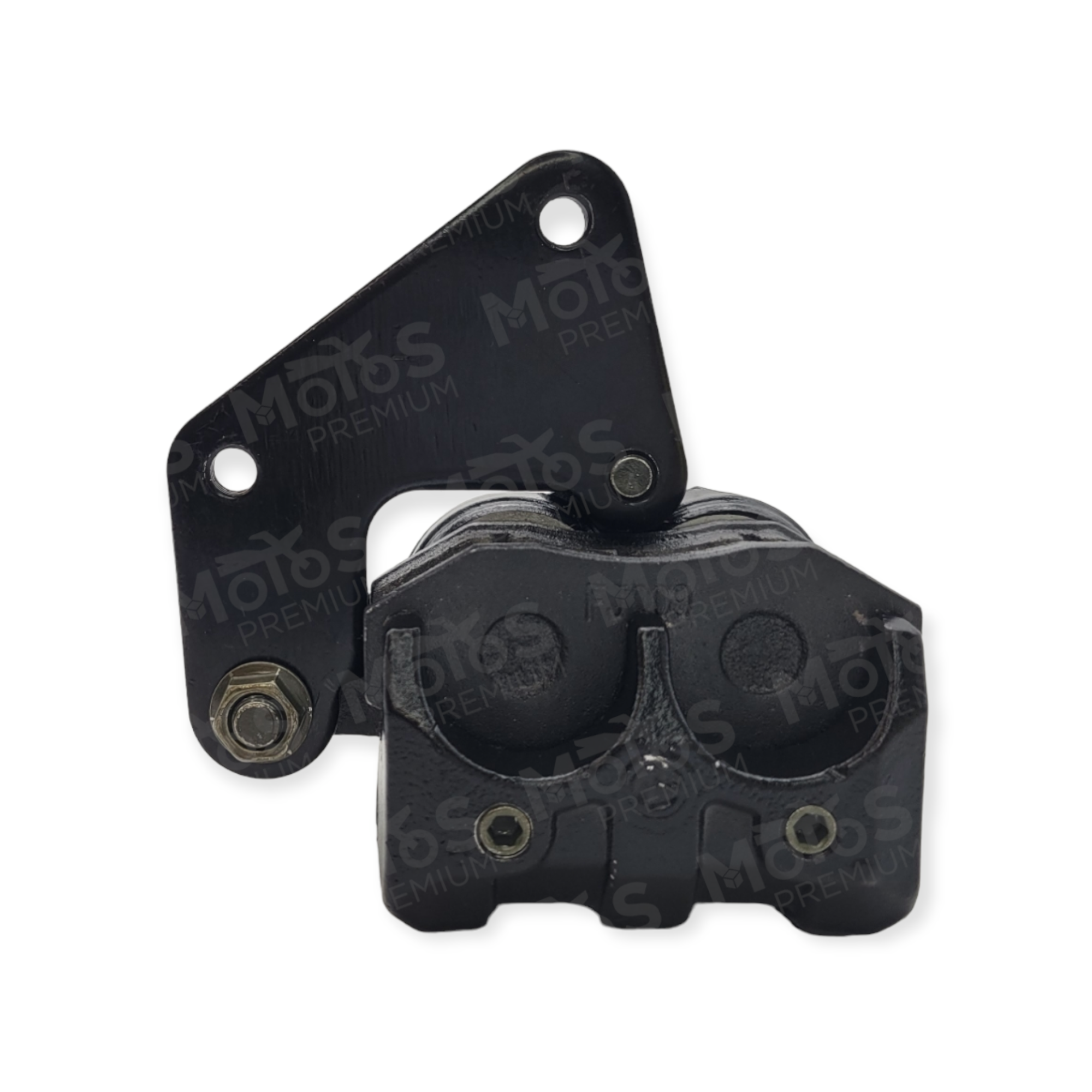 Caliper De Freno Delantero Negro C/ Logo Rc200 Original Motos Premium