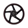 Rin Trasero Negro Filo Naranja Dt150 Sport, Ii, Ft150gts - Imagen 3