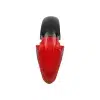 Salpicadera Delantera Negro Rojo  Italika Ft250 Ts Original - Imagen 2