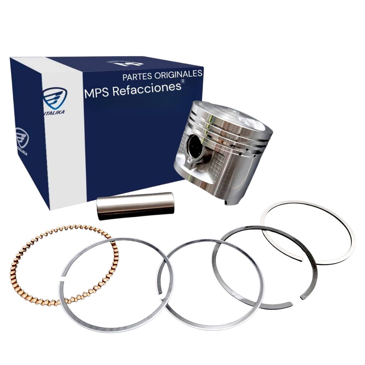 Kit De Pistón Dt125 Italika Original