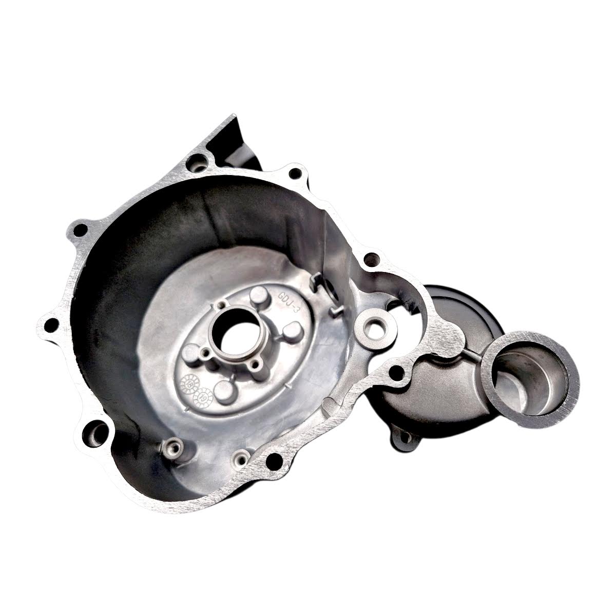 Cubierta De Carter Izquierdo Negro Dm150 Italika Original - Imagen 3