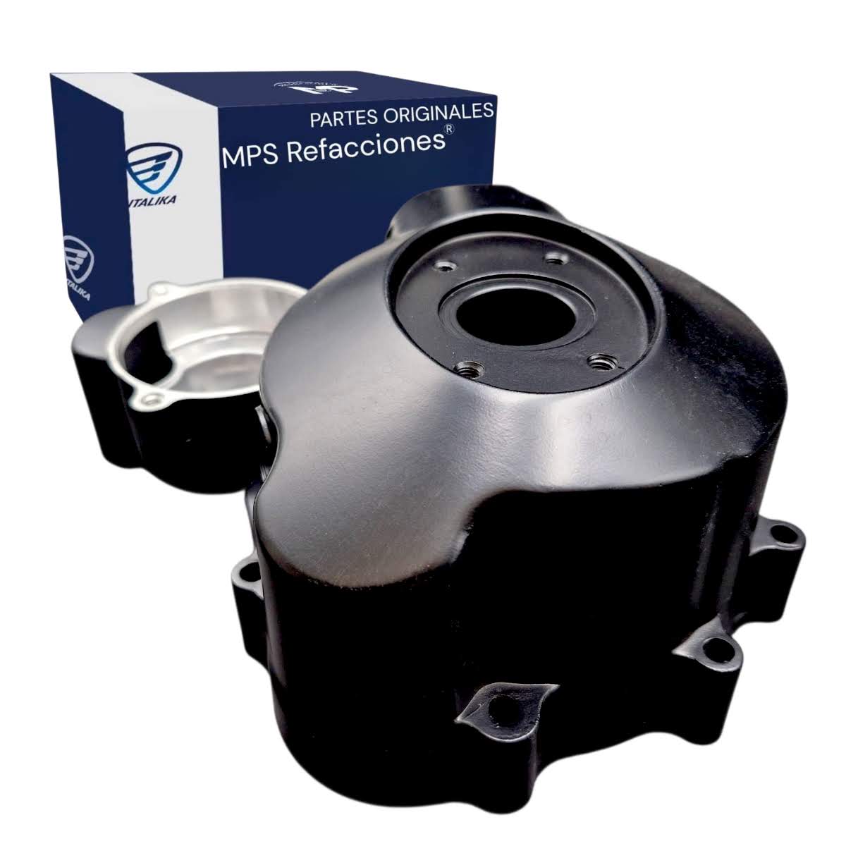 Cubierta De Carter Izquierdo Negro Dm150 Italika Original