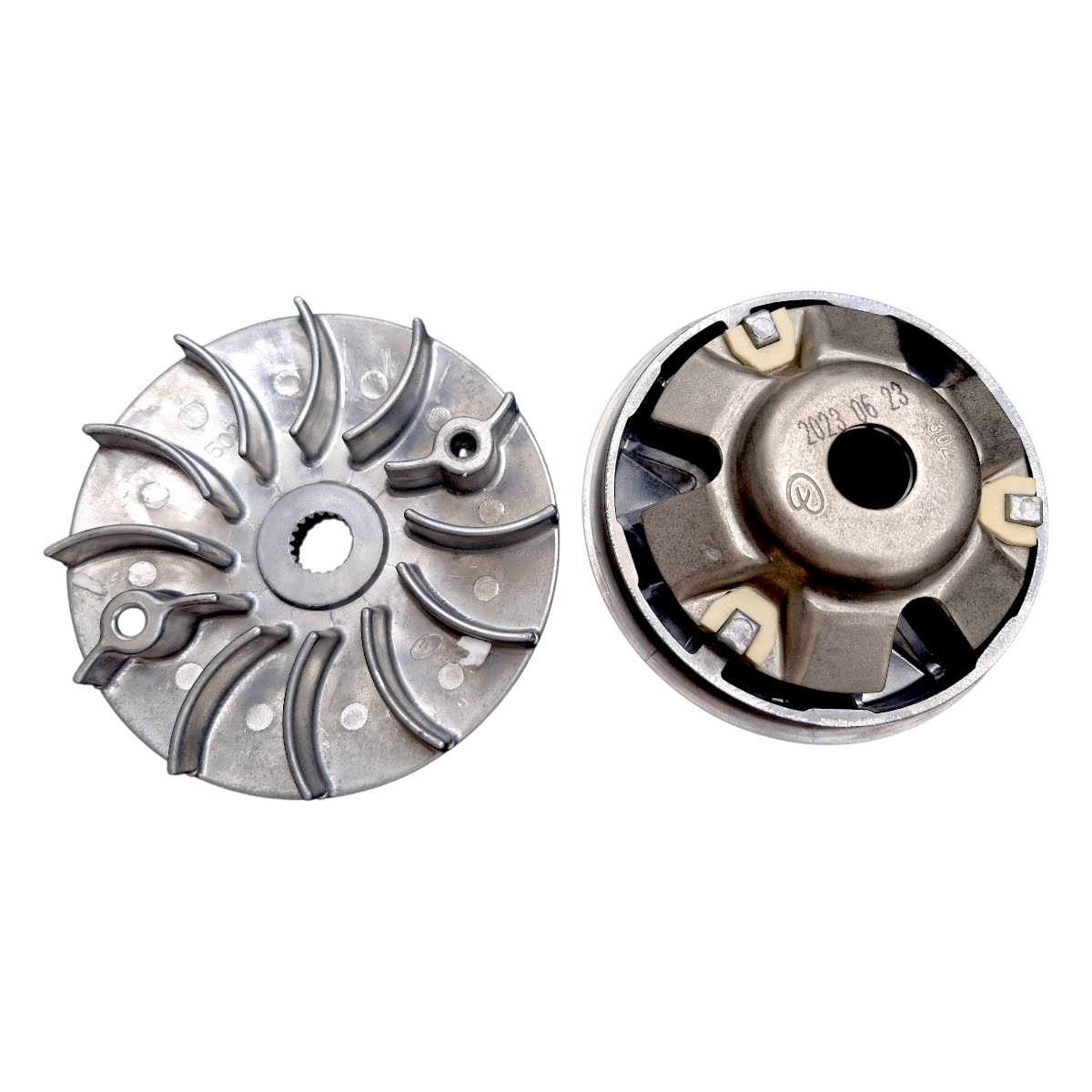 Juego Discos De Arranque Motoneta Atv150 Italika Original - Imagen 3