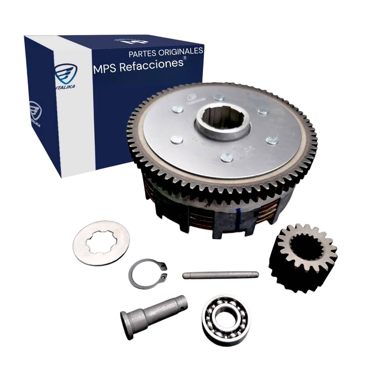 Conjunto embrague FT125TS Italika Original