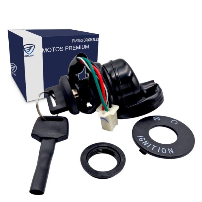 Interruptor De Encendido Con Llave Italika Atv200 Original