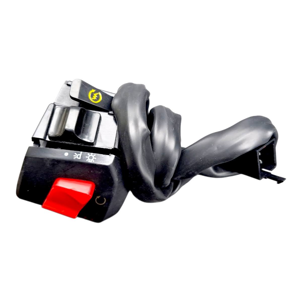 Conjunto De Mando Derecho FT150G NEGRA Italika Original - Imagen 2