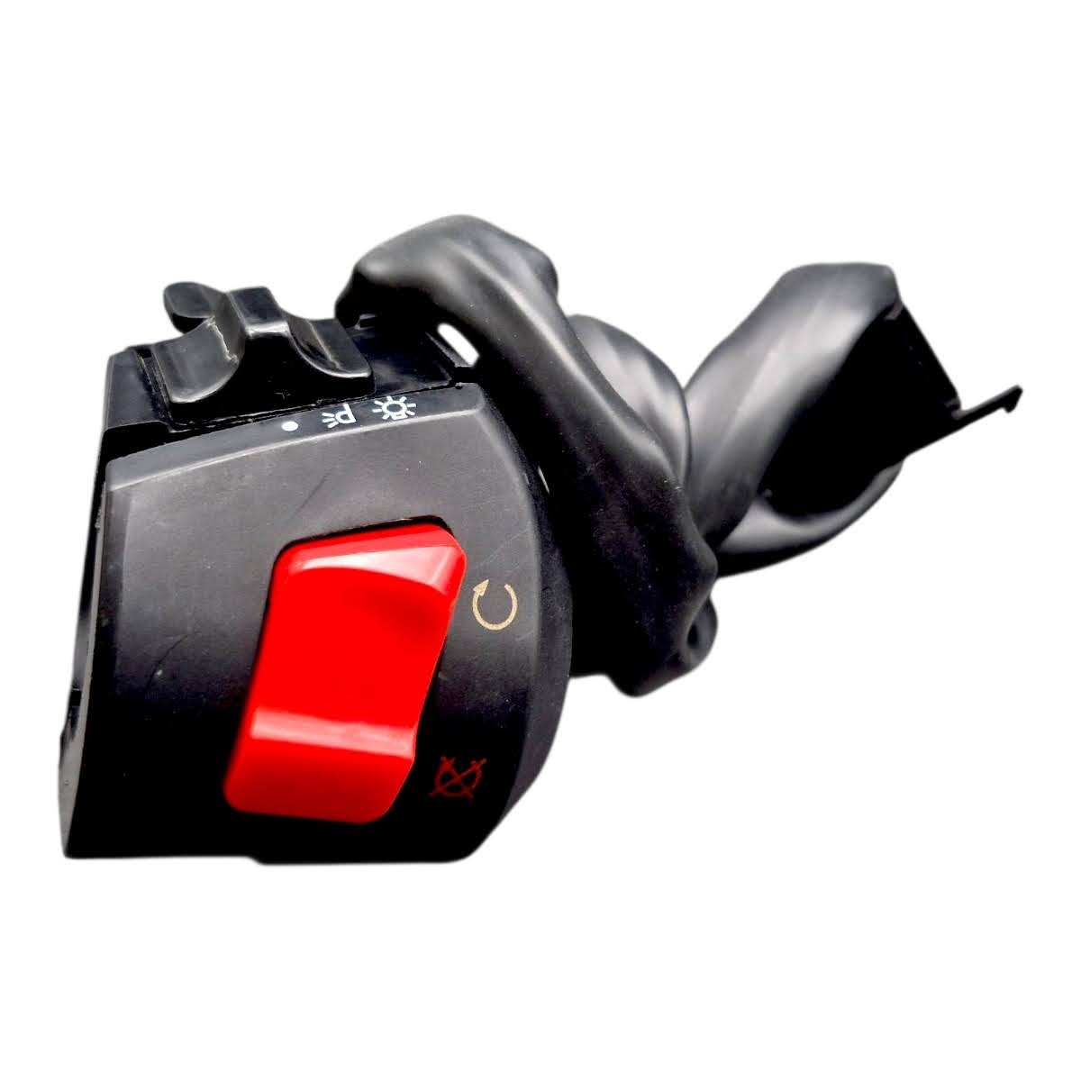 Conjunto De Mando Derecho FT150G NEGRA Italika Original - Imagen 4