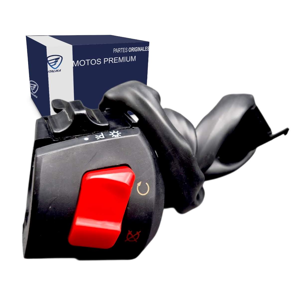 Conjunto De Mando Derecho FT150G NEGRA Italika Original