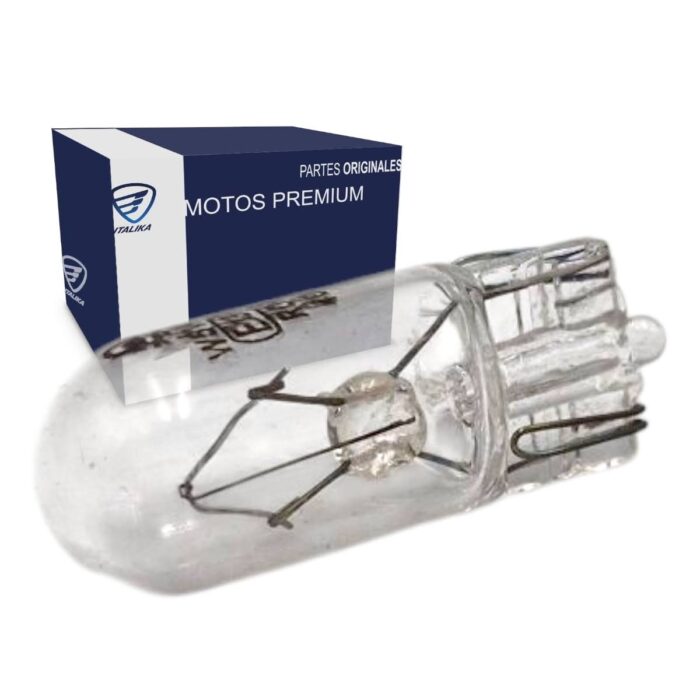 Foco Luz Neutral 12v 5w W5w Dm150 Italika Original
