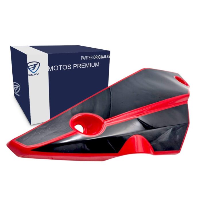 Cubierta inferior spoiler derecho negro rojo FT250 TS Italika Original