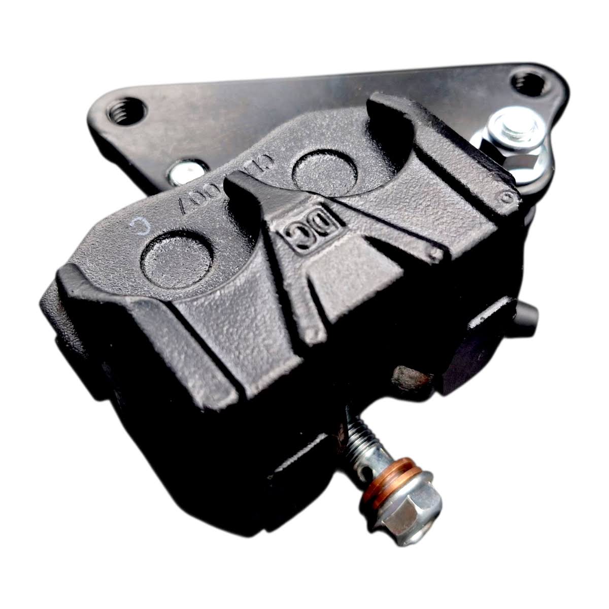 Caliper De Freno Delantero Negro Fiera 200 Italika Original - Imagen 4