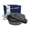 Conjunto De Freno Trasero Portabalatas Italika 125z 150z Ori