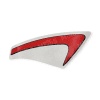 Sticker Superior Der Tanque Rojo Tornado 250 Original - Imagen 2