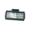 BARRA LED 4 CELDAS 12 LED BLANCO CONTORNO AZUL CON LUZ ALTA,BAJA Y ESTROBO - Imagen 2