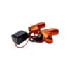 FARO AUXILIAR LED TIPO DEDO TRASERO O DELANTERO LUZ NARANJA FIJA 1 LED - Imagen 2