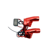 DIRECCIONAL LED SECUENCIAL TIPO DIAMANTE AMAR-BLANCO UNIVERSAL - Imagen 2