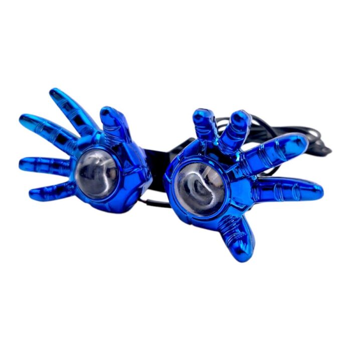 Faro Decorativo Led Azul Fijo Tipo Mano Delantero/trasero - Imagen 4