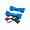 BARRA LED DECORATIVA TIPO TRANSFORMERS LUZ ESTROBO AZUL