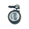 FARO AUXILIAR LED CON LUPA REDONDO CON 2 LED OJO DE ANGEL AZUL CON LUZ BLANCA FIJA Y ESTROBO