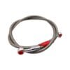 MANGUERA DE FRENO UNIVERSAL 1M PLATA - Imagen 3