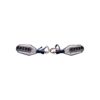 Direccional Led Secuencial Tipo Caparazon Amarillo-azul - Imagen 2
