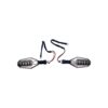 Direccional Led Secuencial Tipo Caparazon Amarillo-rojo - Imagen 2