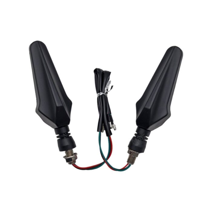 Direccional Led Secuencial Tipo Rayas Amar-blanco Universal - Imagen 3
