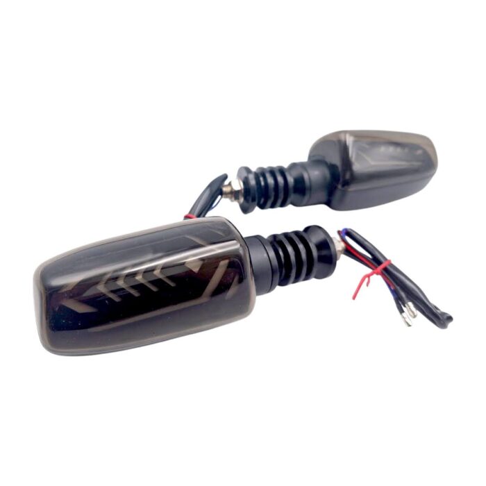 Direccional Led Secuencial Deportiva Amarillo-rojo Universal - Imagen 4