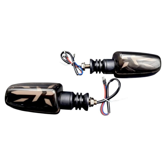 Direccional Led Secuencial Carrera Amarillo-blanco Universal - Imagen 2