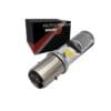 Foco Faro Led Media Vuelta Blanco Amarillo Carcasa Dorada