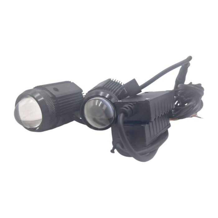 Faro Led Tipo Bala Penetracion Luz Blanca Y Amarilla - Imagen 2