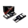 Foco Tipo Pellizco Rasen 4 Hiper Led Plano Color Rojo