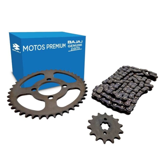Jgo De Sprocket Y Cadena D100m Platina 100 Bajaj Original