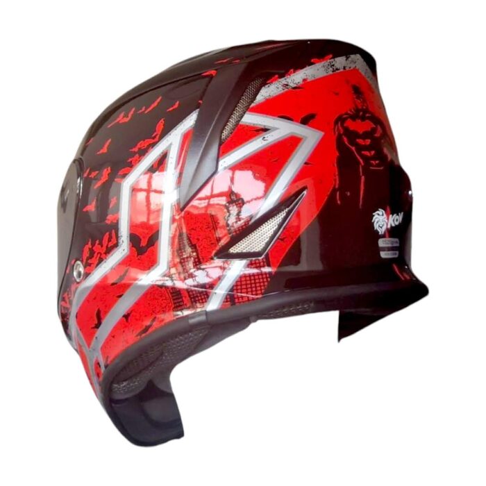CASCO KROON BATMAN ROJO KOV - Imagen 3