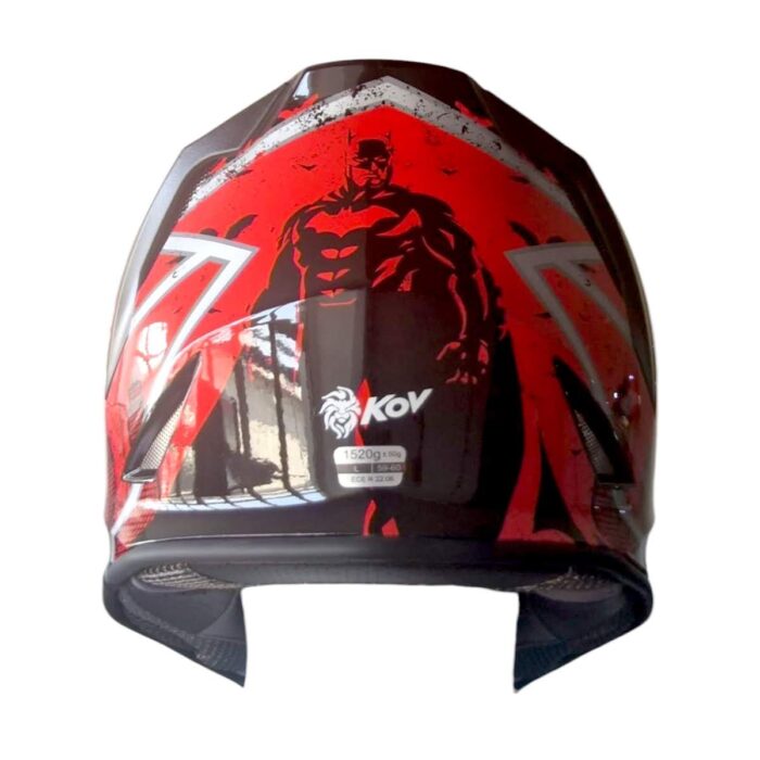 CASCO KROON BATMAN ROJO KOV - Imagen 7
